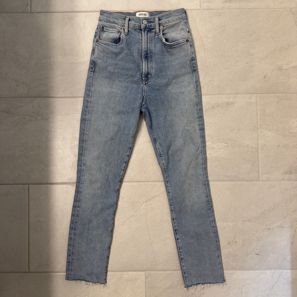 AGOLDE Pinch Waist Skinny in Debut